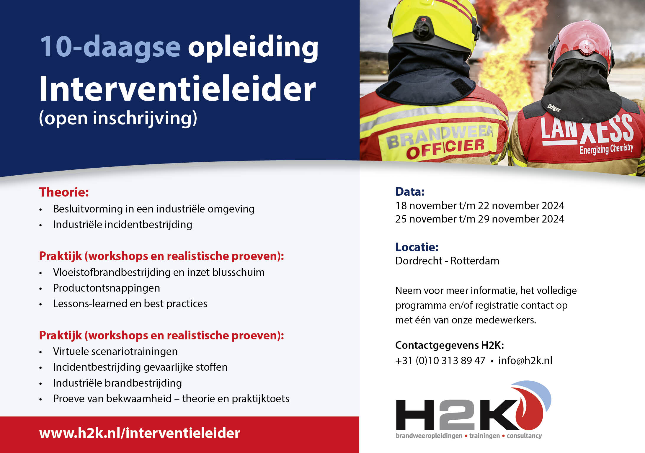 P24122 H2K Interventieleider 10 daagse opleiding WEBsite